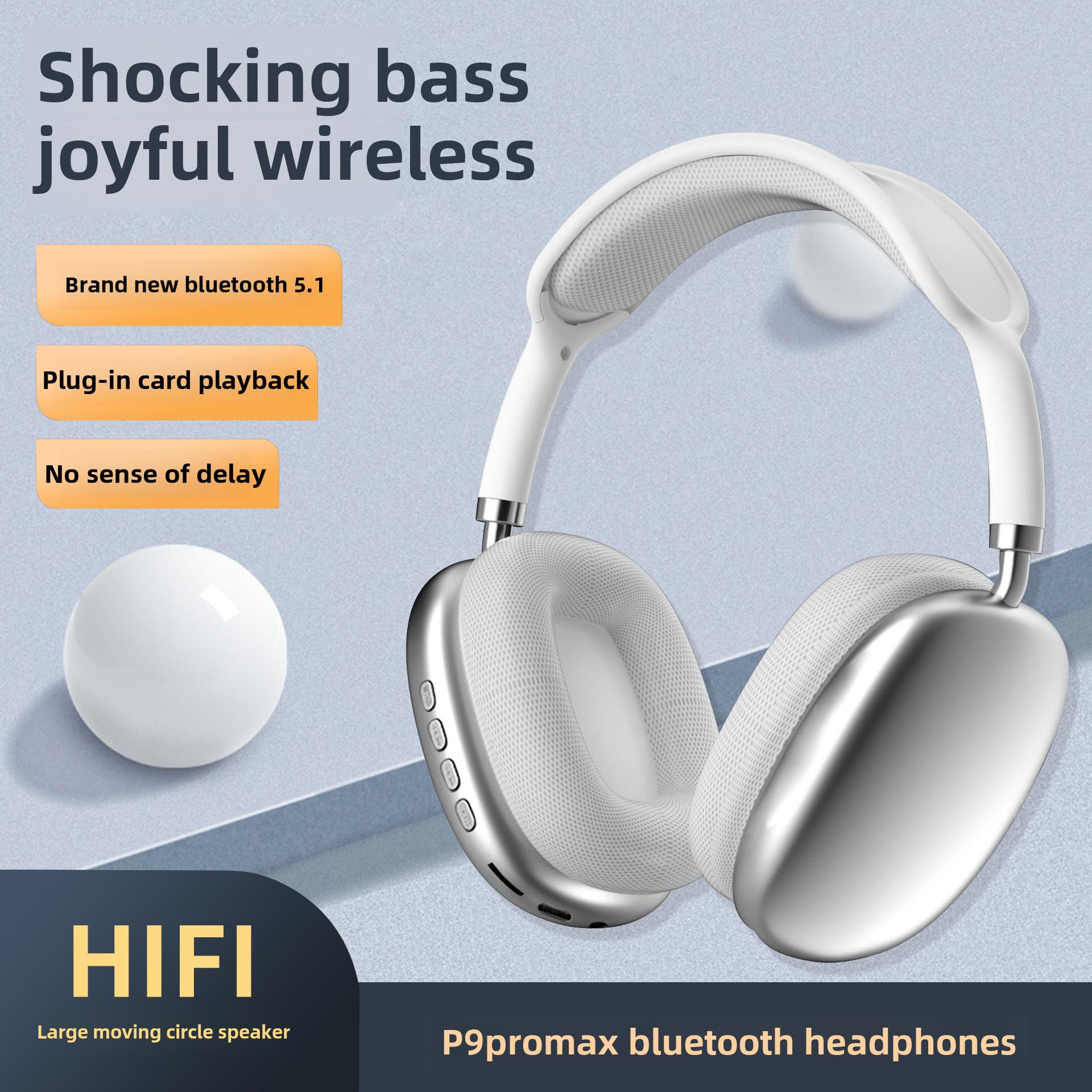 

Беспроводная Bluetooth-гарнитура с креплением на голове P9 Pro Max изумрудный
