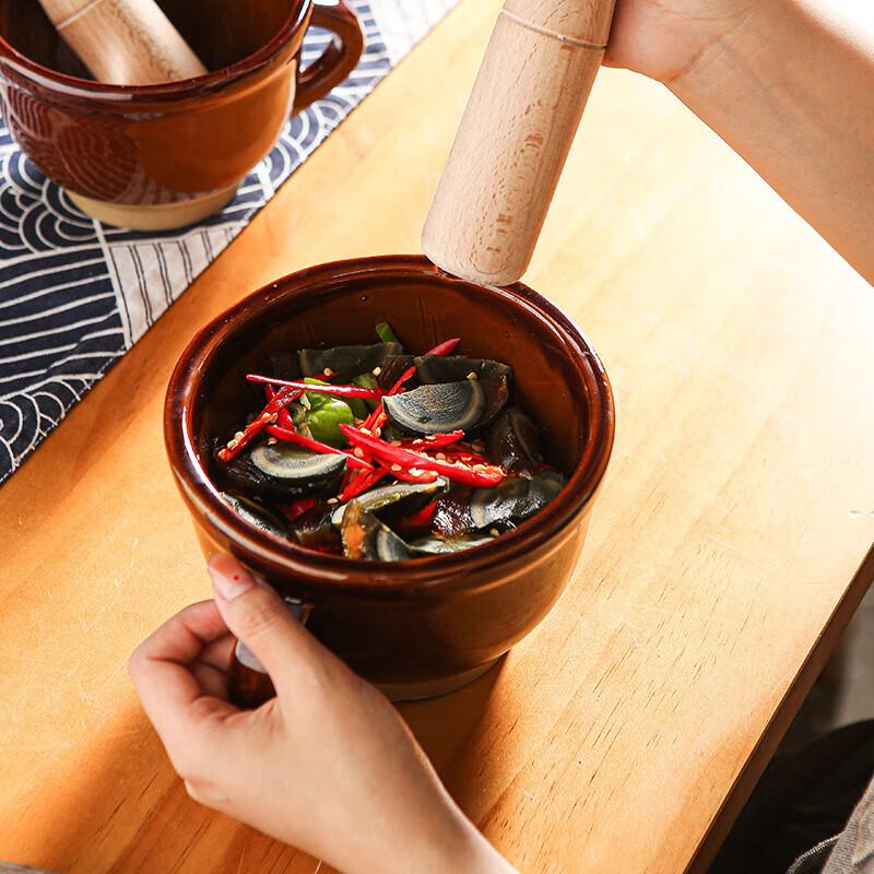 Xiyao Large Ceramic Mortar and Pestle