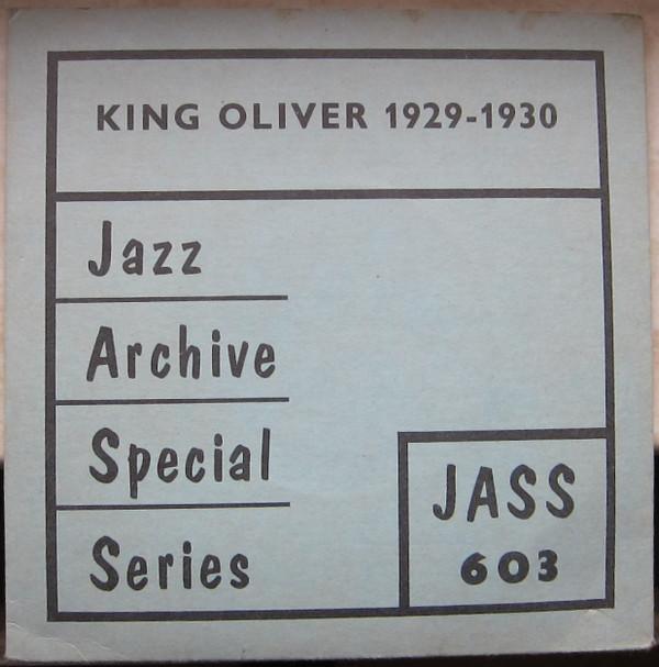 

7inch Record KING OLIVER - King Oliver 1929-1930 603 Jass Non Japan Jazz Used