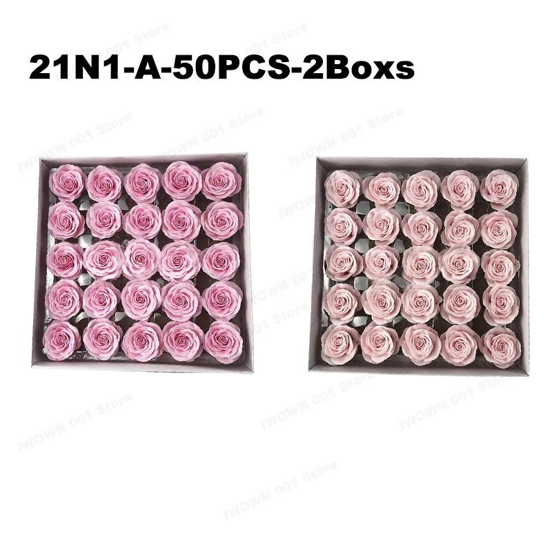 25PCS/Box Soap Rose Flowers New Style DIY Handmade Gift for Mother's Day Valentine Wedding Shower Favor Home Party Decor