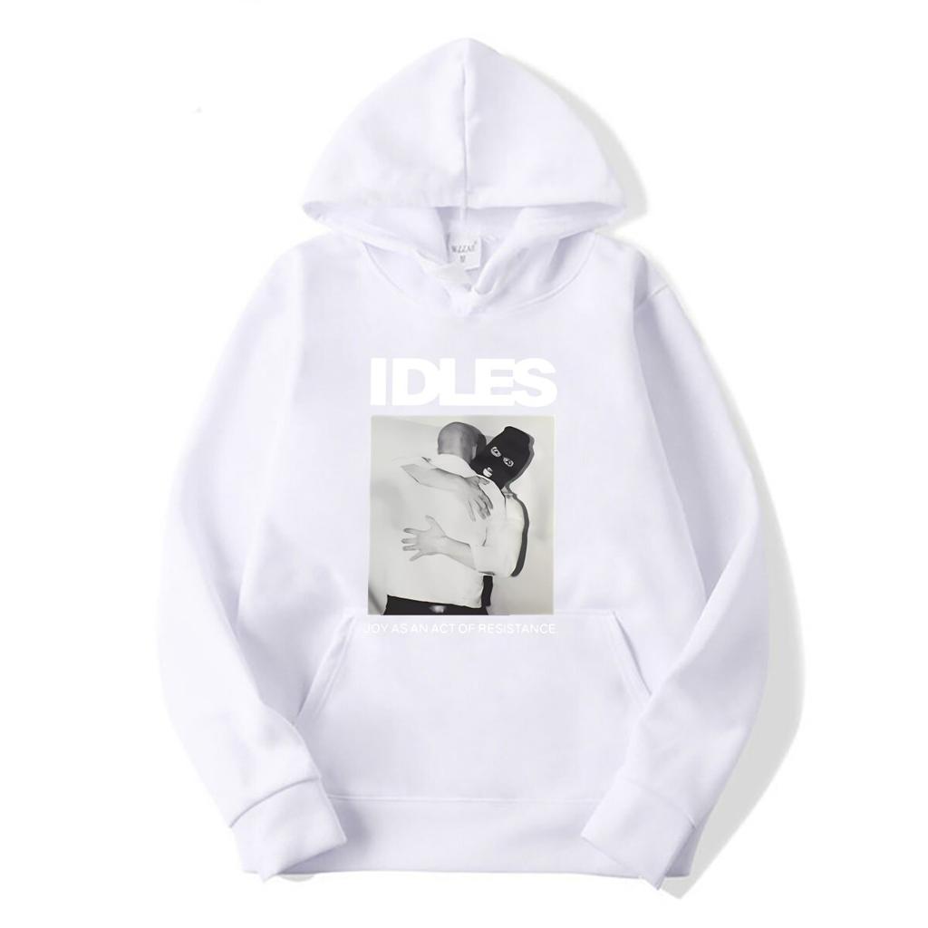 Idles Joy As An Act Of Resistance Black hoodies Band long sleeves
