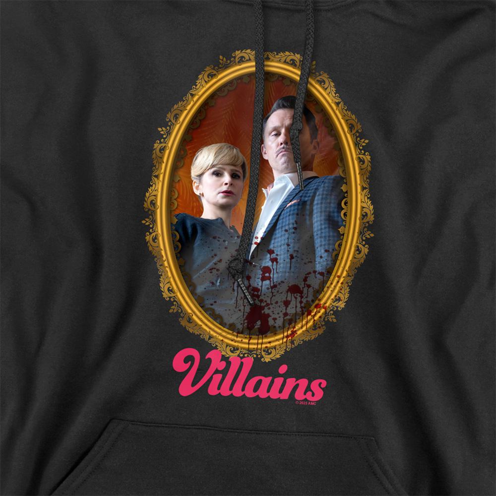 Villains Unisex Adult Portrait Hoodie