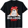 T-shirt Cadeau Drôle pour Femme Maman Bouledogue Anglais Maman Chien Bully