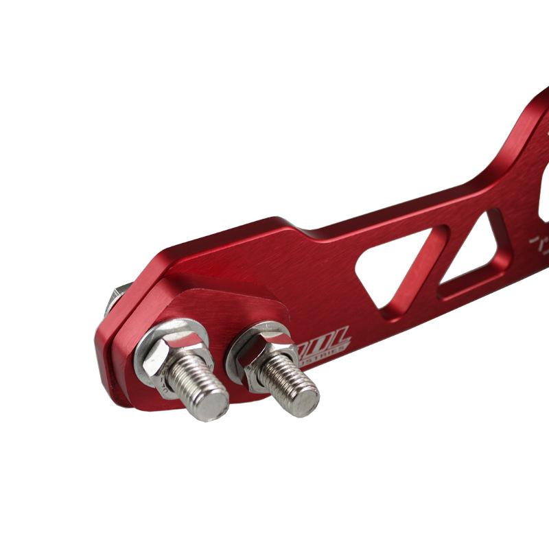 1 Set Universal Aluminum Alloy Rear Tow Hook Racing Rear Tow Hook Rhombic Towbar Towing Tools For Civic Fit Jazz Gk5