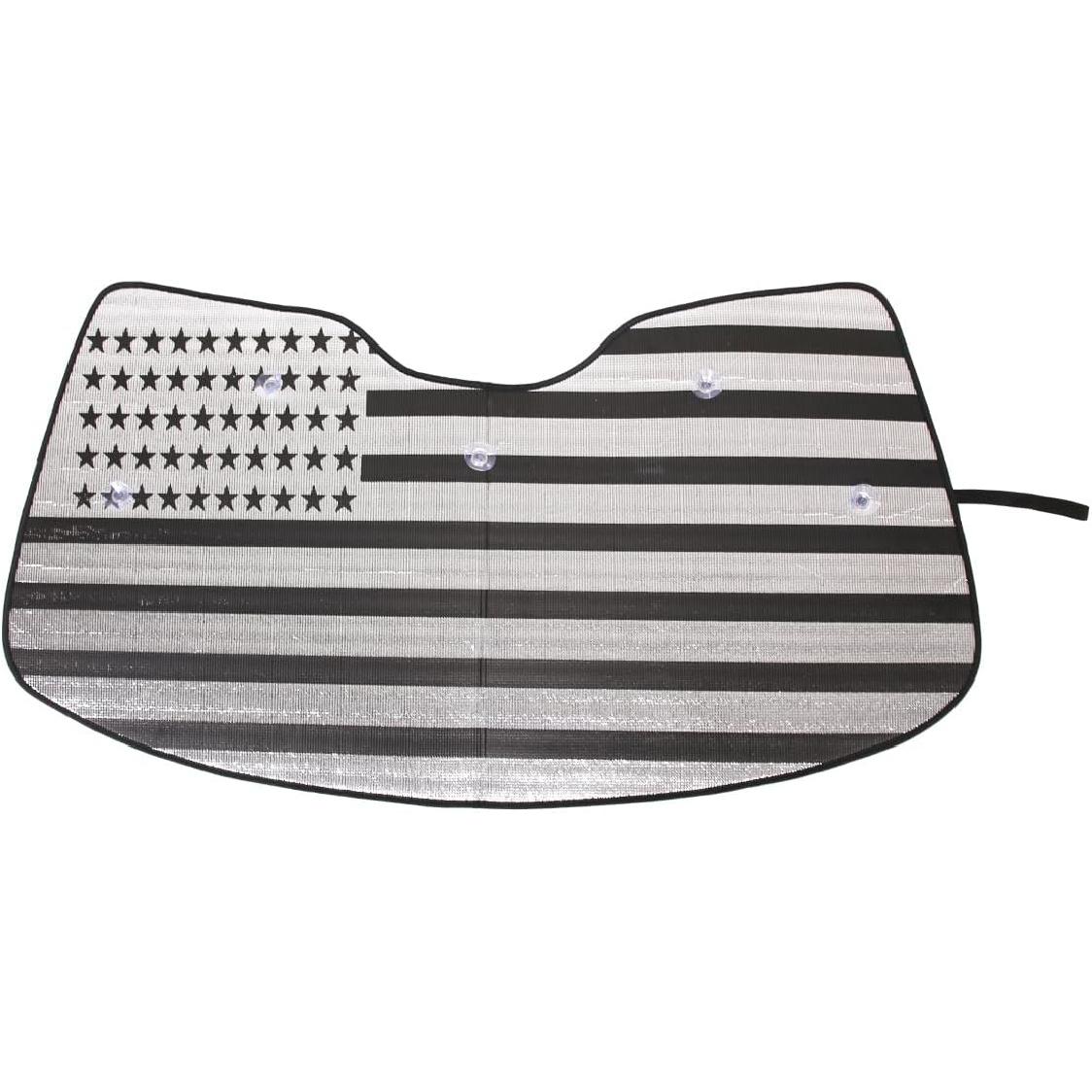 Car Windshield Sun Shade for Chevrolet Corvette C7 2014-2019 Car Foldable UV Ray Reflector Auto Front Window&Full-Window Glass Sun Shade, UV Rays Sun