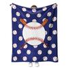 Softball Blanket, Fashion Softball Gifts for Girls Boys Teenagers, Super Soft Warm and Comfortable Throw Blanket for All Season