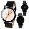 Watch Easy To Read Round Dial Alloy Case Couple Quartz Wristwatch for Festival Gift