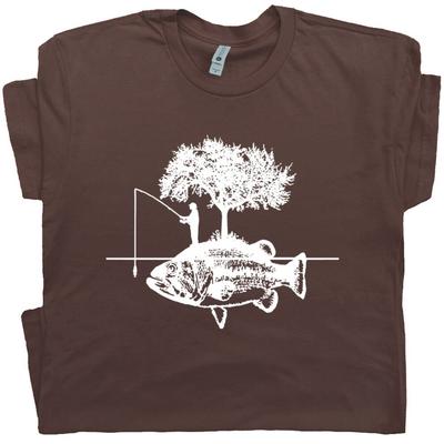 Cool Fishing T Shirt Funny Fisherman Humor Men Women Kids I'd Rather Be Fly Tee