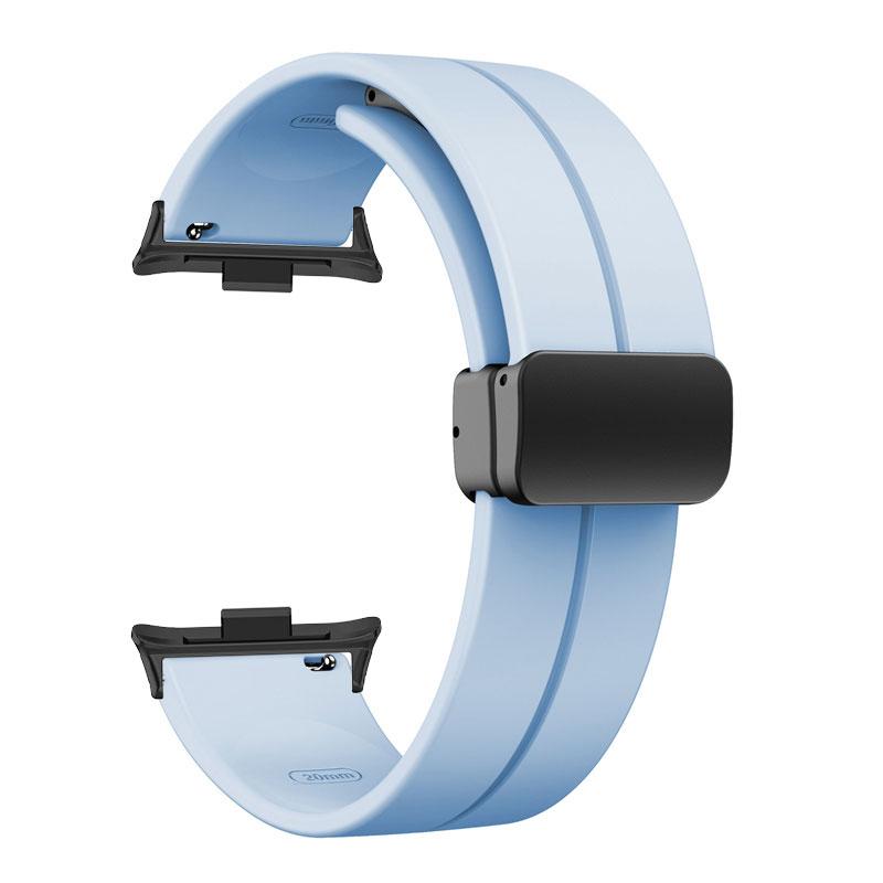 

Магнитный ремешок для Huawei Watch Fit 4 Pro 3 2 Силиконовый ремешок для huawei fit3 Fit4 Fit2 Сменный ремешок Браслет Наручный ремешок huawei fit4-4pro светло-фиолетовый