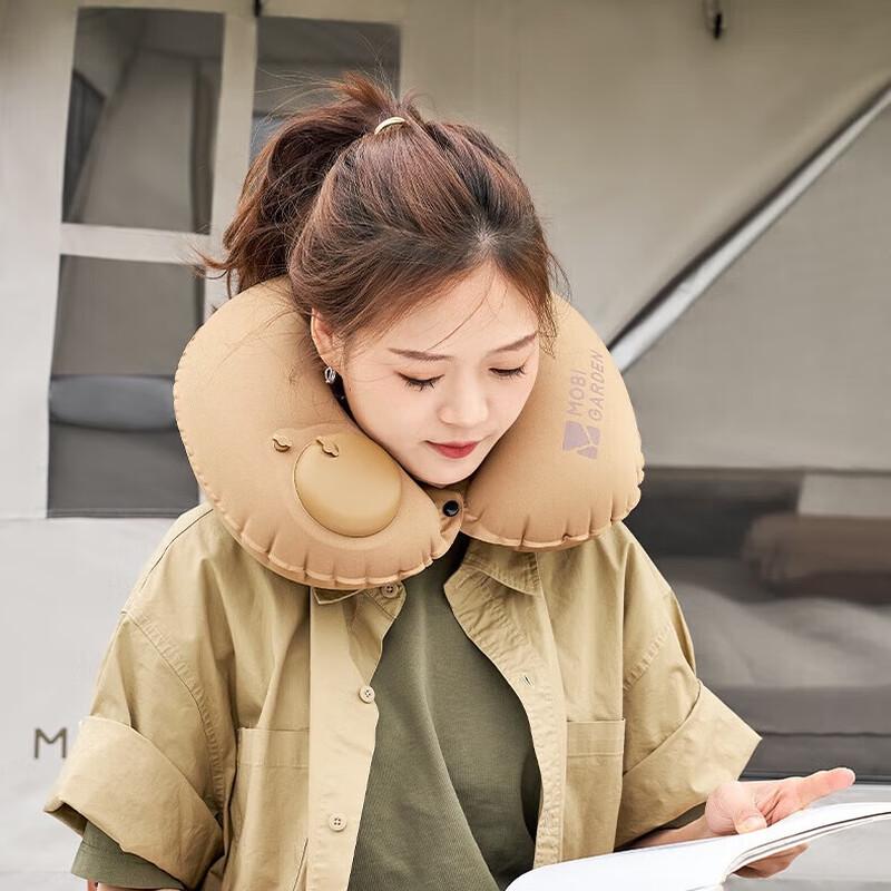 Mobi Garden Inflatable U-shaped Travel Pillow
