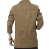 Frühling und Herbst Casual Anzug Herren Baumwolljacke Herren Koreanische Ausgabe mittleren Alters Große Größe Kleiner Anzug Herren