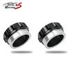 2pcs 2" Aluminium Alloy Weld On Filler Neck And Cap Oil, Fuel, Water Tank Black