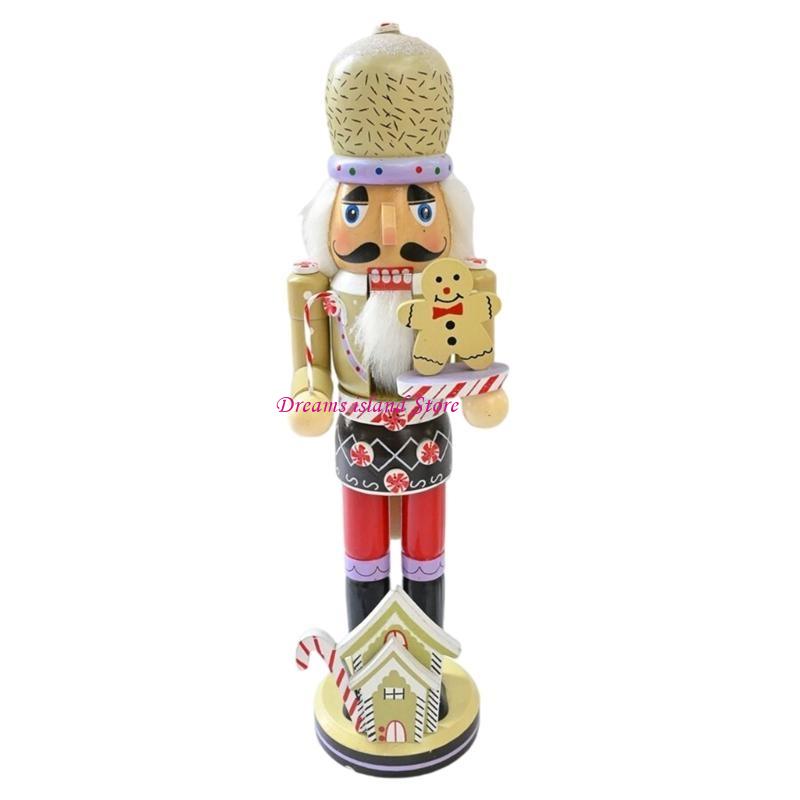 Festival 38cm Nutcrackers Soldier Festival Nutcrackers Decoration Soldier Figure for Christmas Centerpieces HX6C