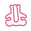 20pcs Bear Paper Clips,Mini Bear Shape Bookmark Organize Paperclips Funny Animal Shape Paperclips Planner Clips for Office School Supplies