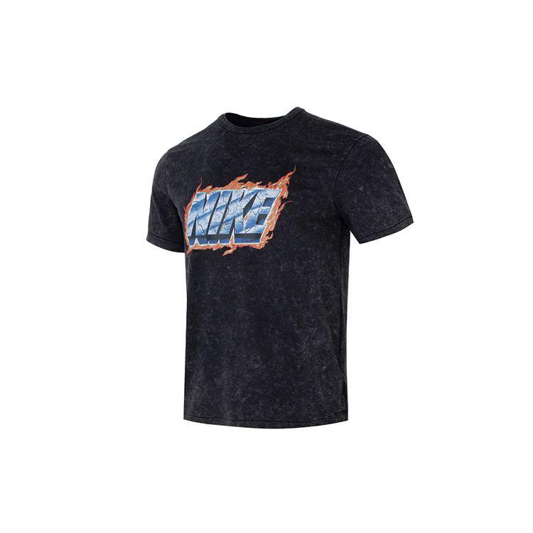 

Nike Vintage Dri-Fit Graphic Short Sleeve T-Shirt Men Tops Black DX1551-010 L