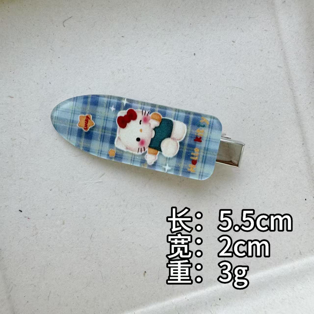 

Рождественские заколки для волос Sanrio: Милые, девчачьи заколки-уточки для детской челки и боковых прядей