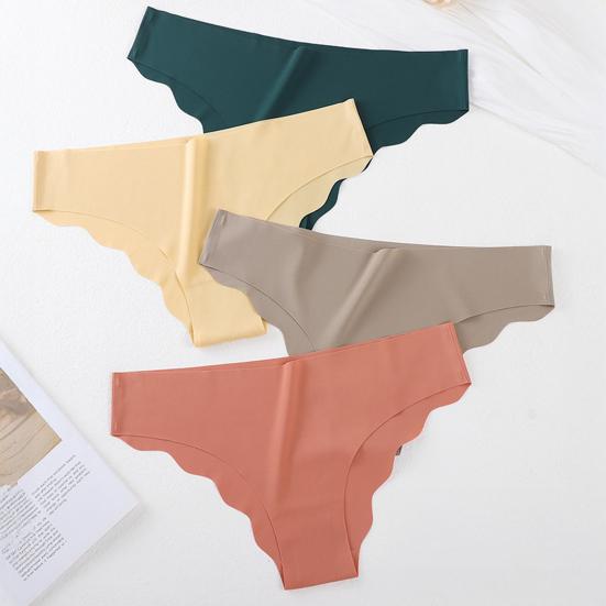 8 Pcs Seamless Underwear for Women No Show Ice Silk