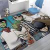 Music Cool Band G-gorillaz Door Mat Washable Non-Slip Living Room Sofa Chairs Area Mat Kitchen Doormat Area Rug