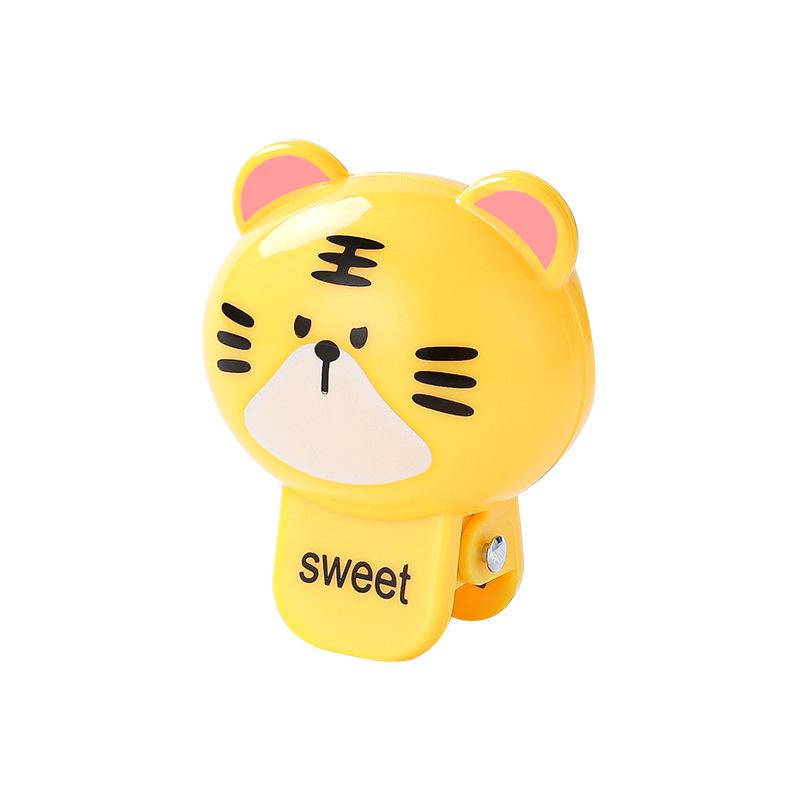 

Cute Cartoon Animal-shaped Toothbrush Clip Holder Household Toothbrush Protection Cover for Children Travel Portable Accessories тигровый