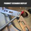 Sturdy 304 Nonrust Steel Degassing Stirrer Tool Homebrews Wine Stirrer Produced For Efficient Wine And Beer Mixing