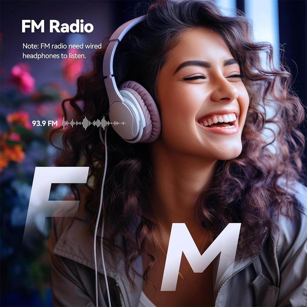 Hudební přehrávač MP3/MP4 s funkcí nahrávání a připojením Bluetooth