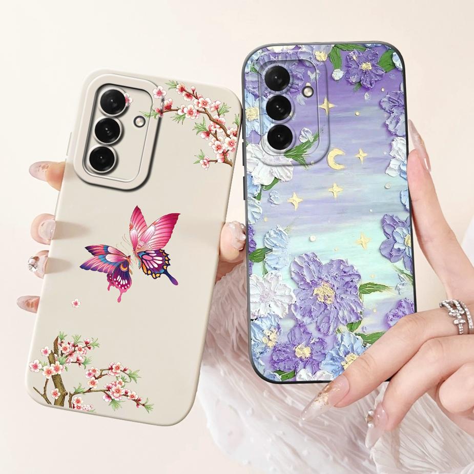 For Samsung Galaxy A56 5G Case A16 A26 A36 Cute Cat Dinosaur Candy Phone Case For Samsung A56 A 16 26 Galaxy A36 Soft Cover Bags