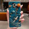 For Samsung Galaxy A5 2016 A3 2016 A7 2017 Case Flower Butterfly Soft Silicone Clear TPU Cover For Samsung A3 A5 2017 Cases Capa