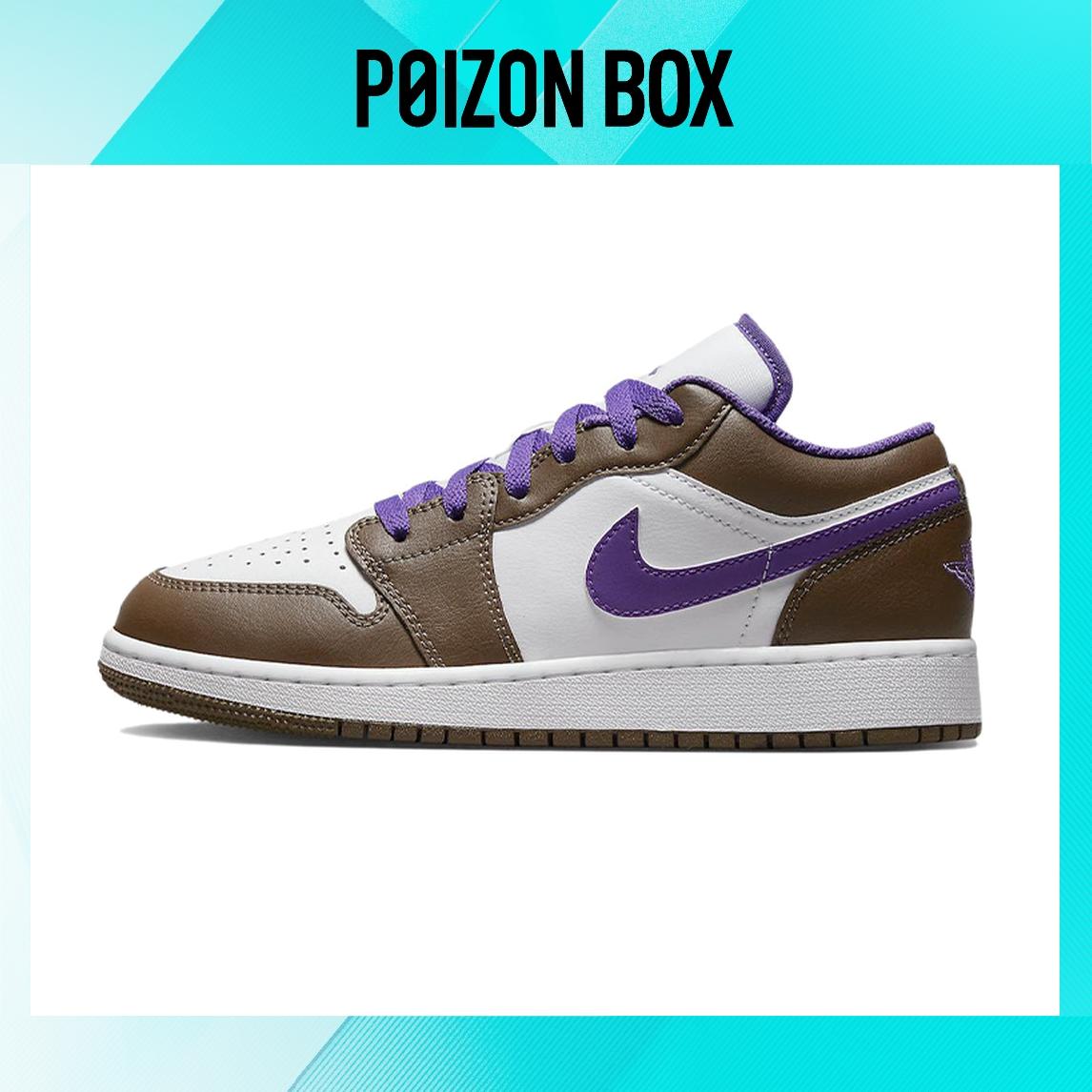 

кроссовки Jordan 1 Low Purple Mocha (GS) 553560-215
