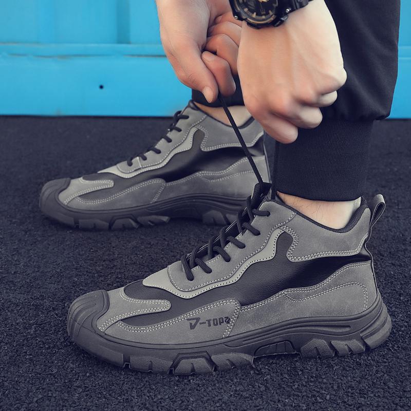 New Autumn and Winter Outdoor Casual Sports Men's Shoes Fashionable Wear-resistant Anti Slip Comfortable Men's Shoes