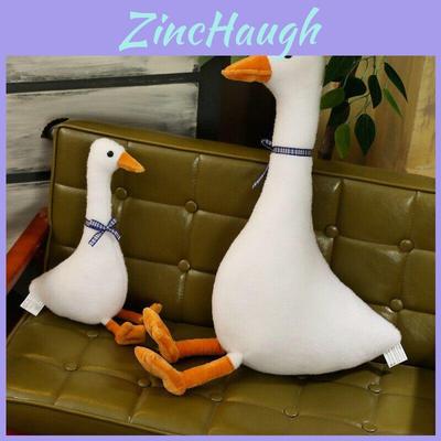 High Quality Plush White Goose Pillow Cute And Cozy Sleeping Toy Ideal Stuffed Doll Gift