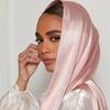 Solid Color Modal Cotton Rayon Hijab Scarf Women Muslim Headscarf Wraps Shawls Femme Musulman Headband Islamic Turban