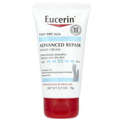 Crema mani riparatrice avanzata, pelle estremamente secca, senza profumo, 2,7 oz (78 grammi)