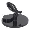 Nail Polish Bottle Holder Strong Hold Adjustable Clamp Anti Spill Fingernail Polish Holder for Manicures Nail Art Black