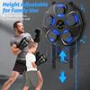 Music Boxing Machine with 9 Modes & 9 Speeds, Wall-Mounted Electronic Punching Trainer for Adults & Kids
