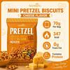 SAMJIN Mini Pretzel Biscuits 70g Cheese Flavor | Crispy Crunchy Texture, Rich Cheese Flavor, Convenient Snack