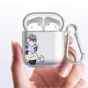 Case For Airpods 3 4 1 Pro 2 Pro3 Pro2 Clear Earphone Cases Cover Cute Cartoon Couple