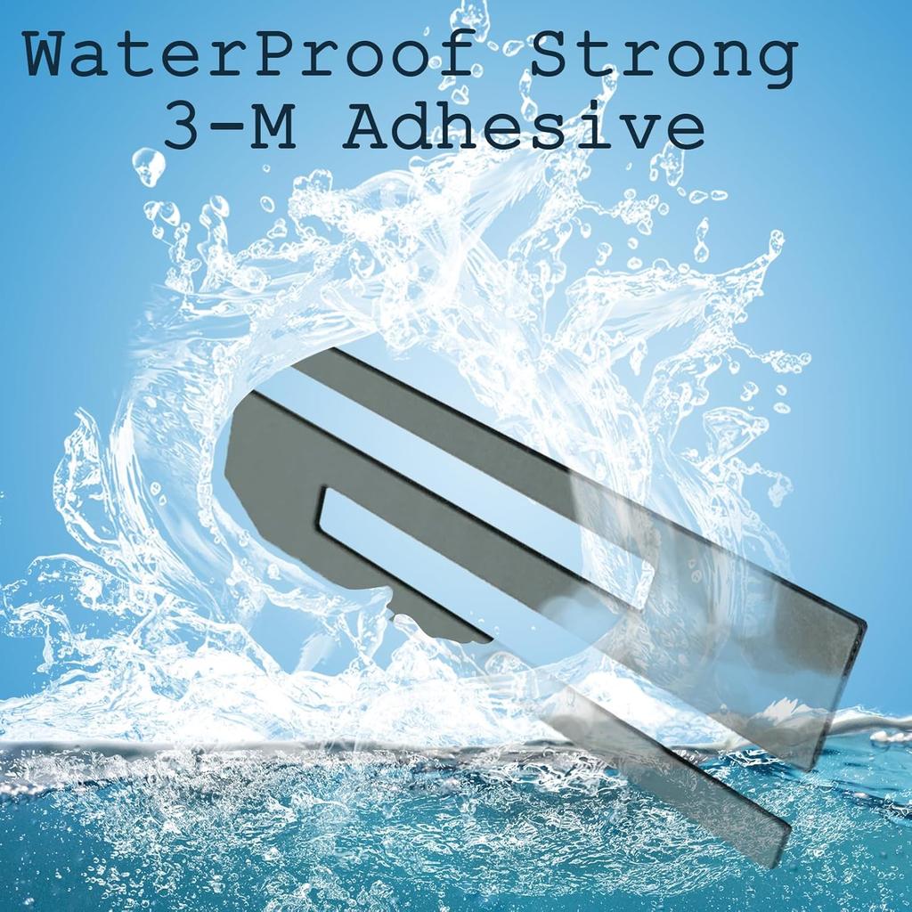 Tailgate Ert Letters Compatible With F150    2024 2025 3D Emblems With Strong Adhesive 251007 Matte Black