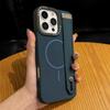 Handgelenkschlaufe Halter Magnetisches Gewebe Silikonhülle Für iPhone 16 Pro Max 17 15 13 14 Plus 12 11 Air Für Magsafe Weiche Stoßfängerabdeckung