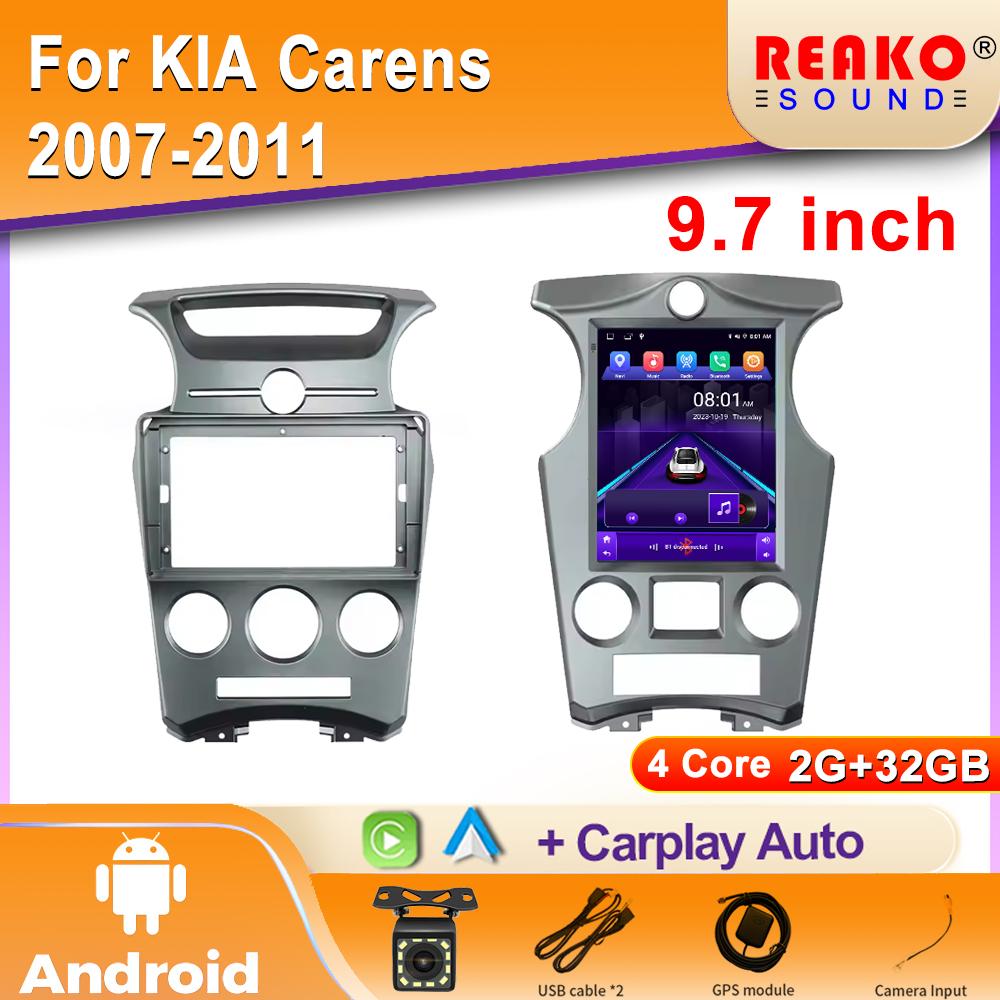 

9,7 для Tesla Android All In One Car Radio для KIA Carens 2007-2011 Wireless Carplay WIFI BT Car Multimedia Intelligent Syste 4 core 2GB+32GB carplay