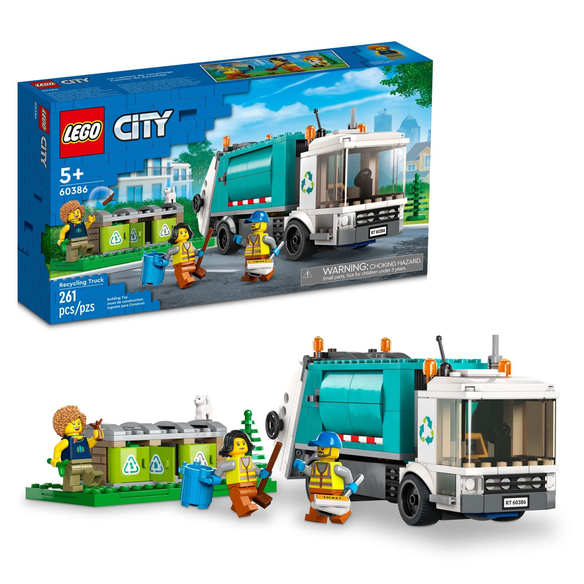 

Грузовик для сбора вторсырья LEGO 60386