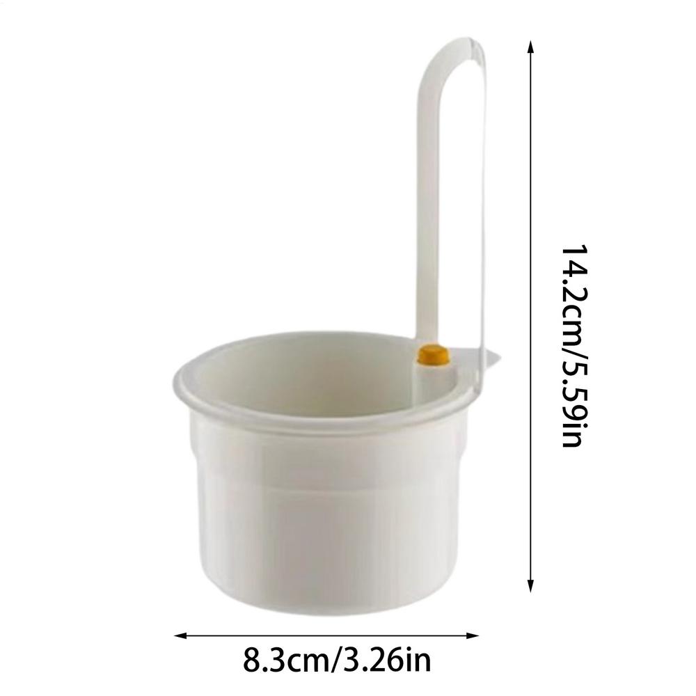 

Sink drain basket can be hung kitchen sink separation residue filter basket fruit washing filter basket faucet hanging basket белый