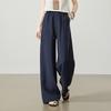 ESE-Y Women's Loose Linen Blend Wide-Leg Pants