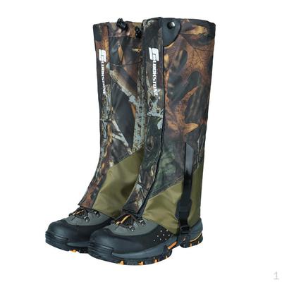 2pcs Camo Durable Waterproof Outdoor Hiking Walking Hunting Trekking Snow Legging