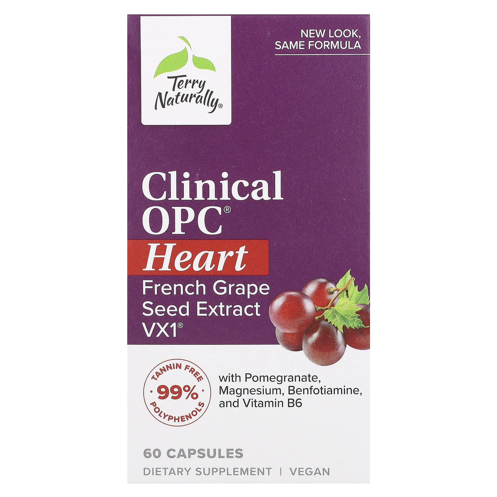 

Clinical Opc, Heart, 60 Capsules