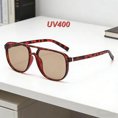 2026 New Fashionable Simple Square Frame Women's Sunglasses Retro Outdoor Neutral HD Face Small UV400 Sunscreen Glasses