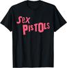 Sex Pistols Official Pink Logo T-Shirt