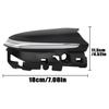 - Toyota Camry & Avalon Left Side Rearview Mirror Bottom Cover w/ Trim | Black | 1 Year Manufacturer Warranty | Front | China