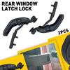 2PCS Gray Rear Quatar Window Latch Lock Fit Toyota Hilux Rn85 Tacoma 1989-2000