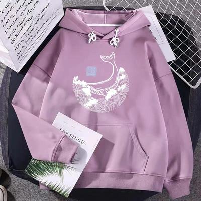 Hoodies Women's Thin Spring Long Sleeve Top Loose Lazy Style Sweatshirts