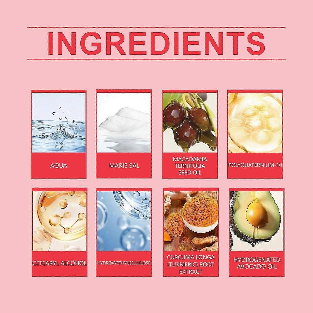 Jaysuing Exfoliating Shampoo Cleans Hair, Soothes Scalp, Moisturizes Dry Hair, Smoothes Hair